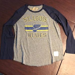 St. Louis Blues long sleeved t shirt